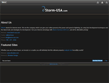 Tablet Screenshot of istorm-usa.com